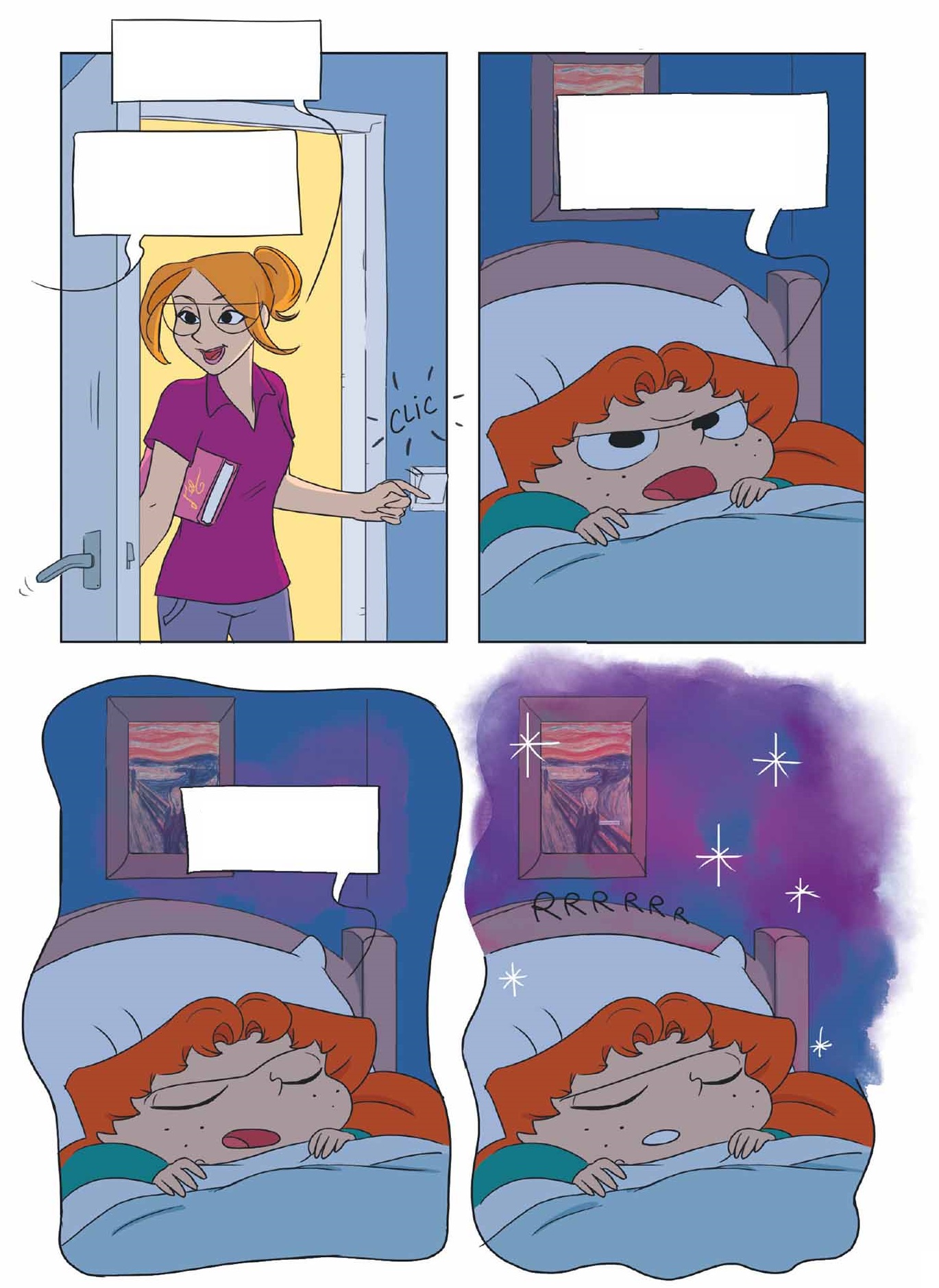 Ilustración de La terrible ADELE en el País de los Cuentos de Bobhadas