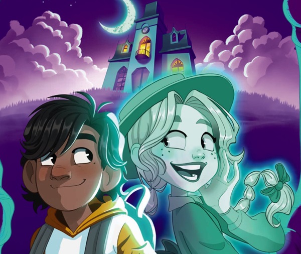 Ilustración de Alma Blake 1: La Escuela Fantasmagórica