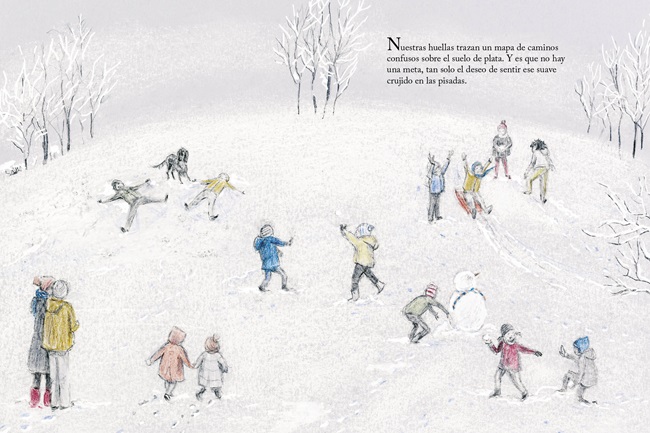 Ilustración de Un regalo de invierno