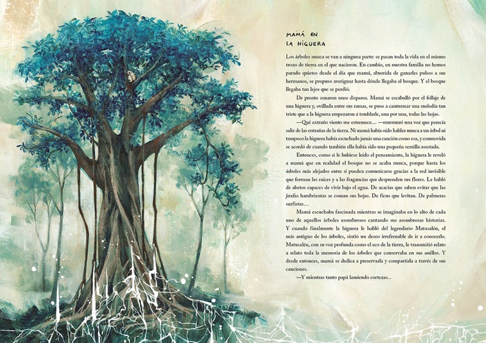 Ilustración de NUESTRA VIDA EN LOS ÁRBOLES