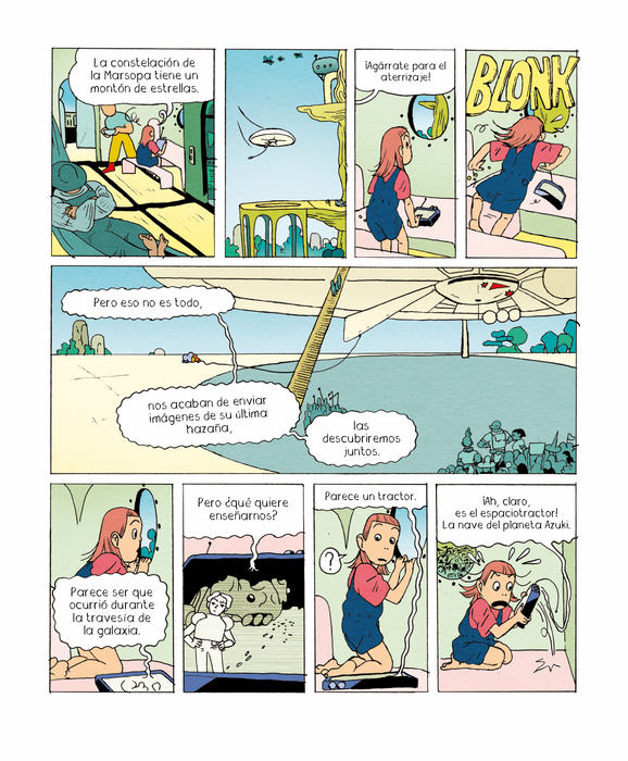Ilustración de Magda, cocinera intergaláctica 1