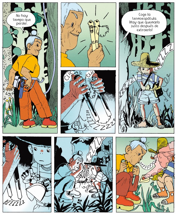Ilustración de Magda, cocinera intergaláctica 1