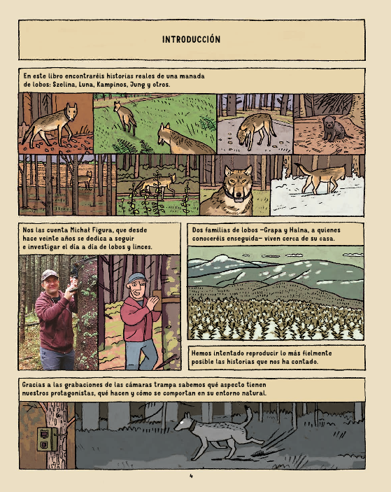 Ilustración de LOBOS