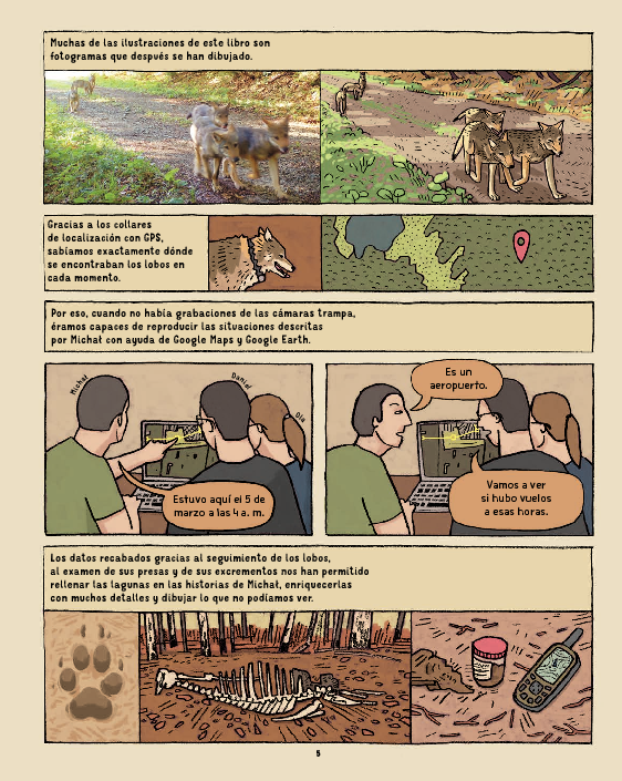 Ilustración de LOBOS