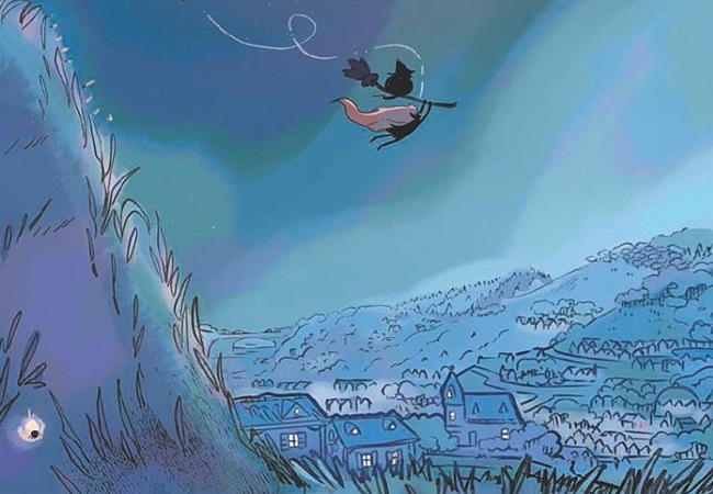 Ilustración de Beetle, aprendiz de bruja