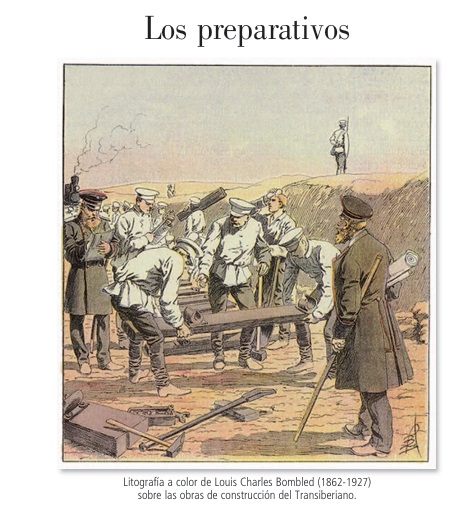 Ilustración de En el Transiberiano