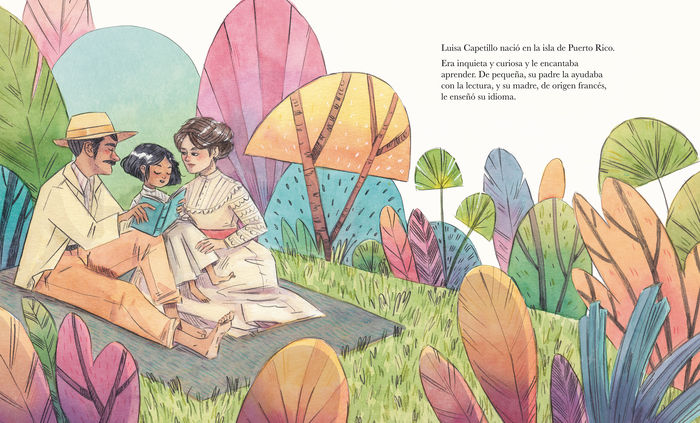 Ilustración de Los pantalones de Luisa