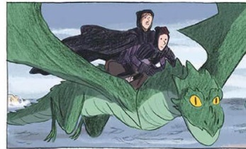 Ilustración de Los dragones de Nalsara 