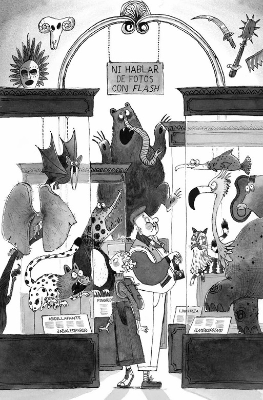 Ilustración de ASESINATO EN EL MUSEO