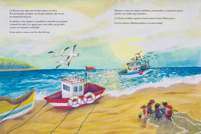 Ilustración de El hilo que nos cose