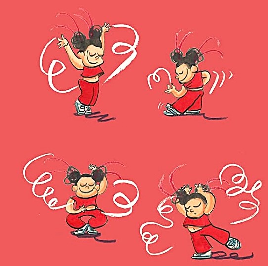 Ilustración de Rosa la lía