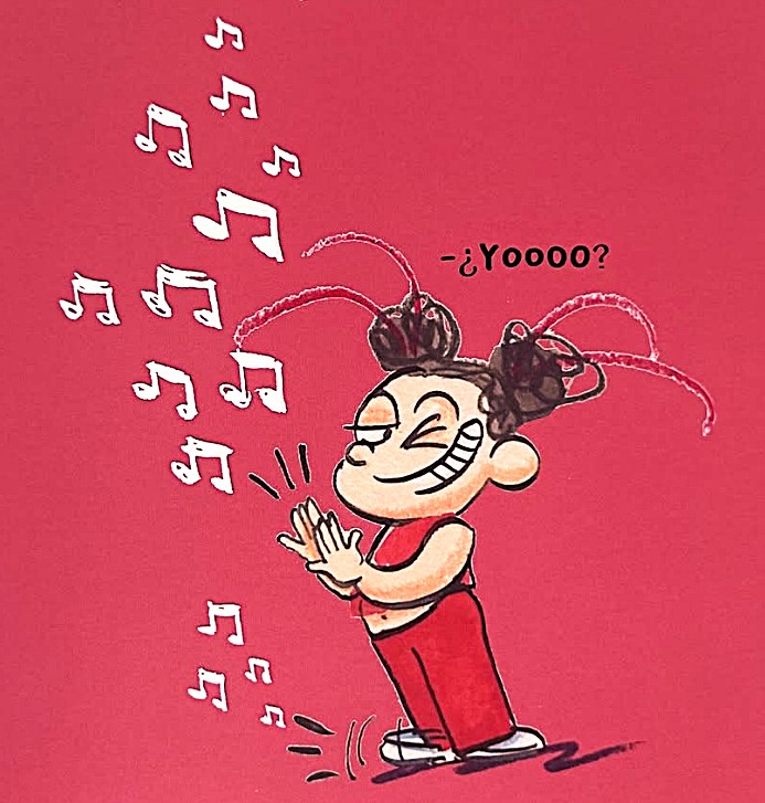 Ilustración de Rosa la lía