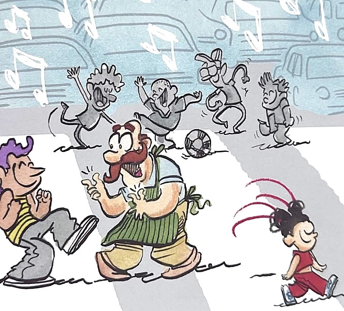 Ilustración de Rosa la lía