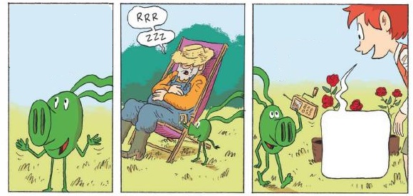 Ilustración de Emilio y Margot