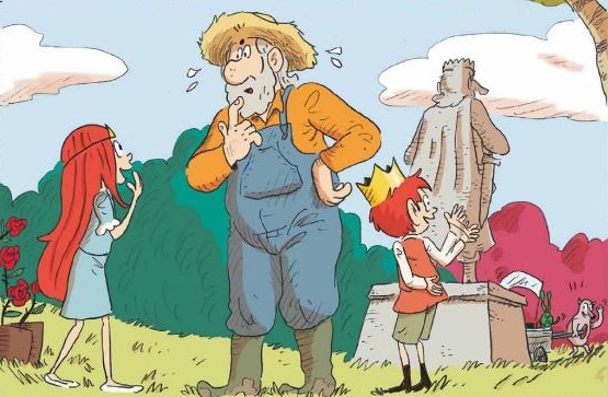 Ilustración de Emilio y Margot