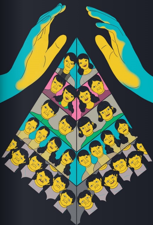 Ilustración de Un mundo feliz
