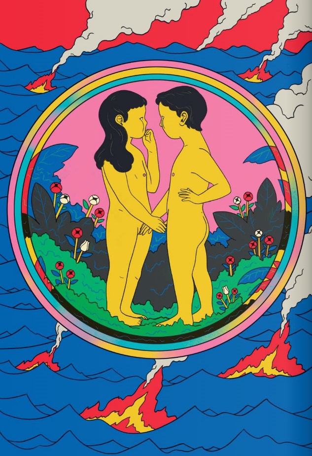 Ilustración de Un mundo feliz