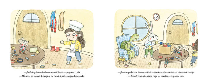 Ilustración de Lucía y compañía