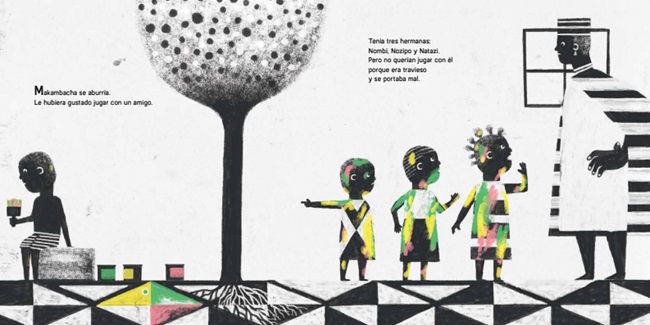 Ilustración de El pájaro de las mentiras