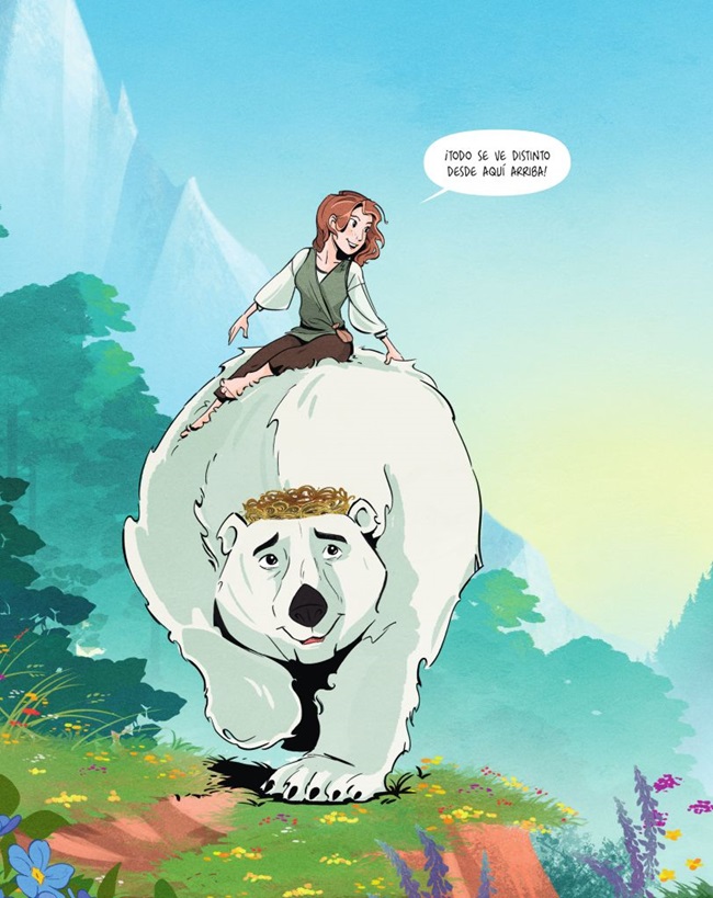 Ilustración de OSOBLANCO