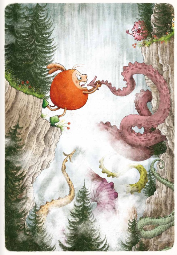 Ilustración de Zampaletras y Letrudo
