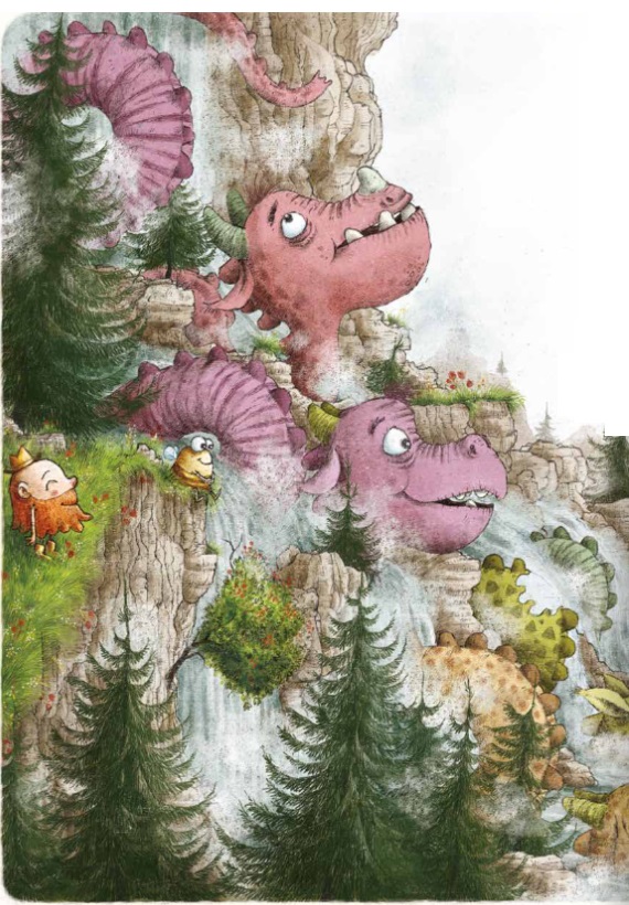 Ilustración de Zampaletras y Letrudo