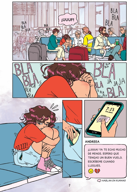 Ilustración de La chica nueva