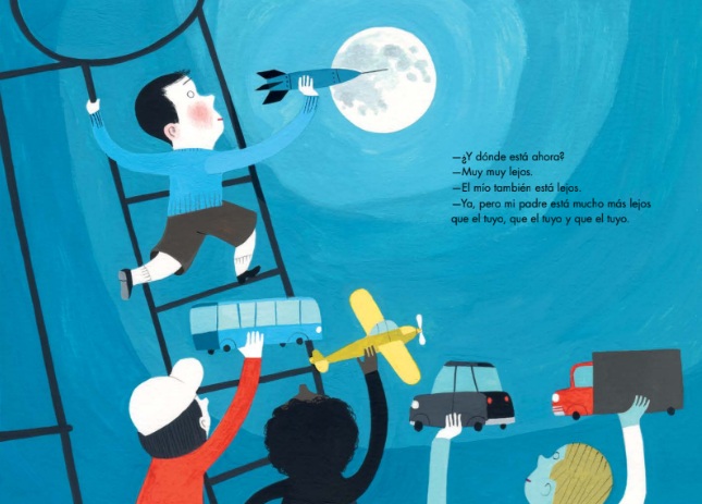 Ilustración de El hijo del astronauta