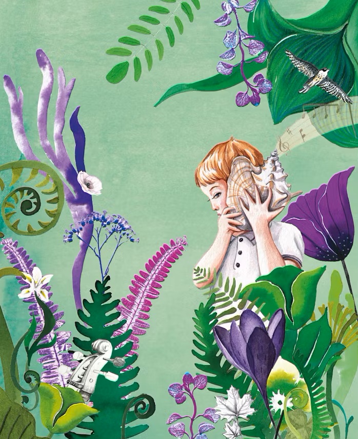 Ilustración de El alma del violín