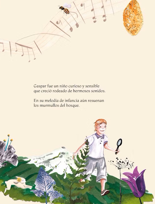 Ilustración de El alma del violín