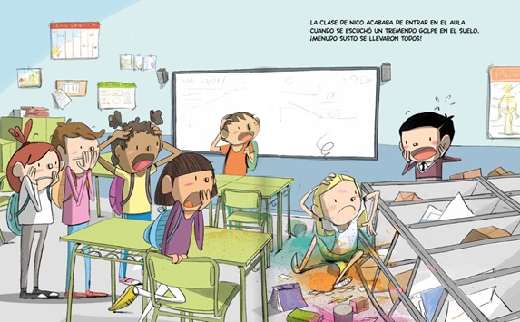 Ilustración de ¡NICO CIERRA EL PICO!
