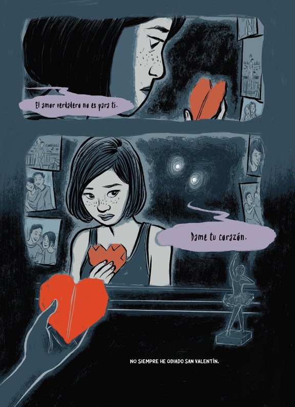Ilustración de Valentina y el amor verdadero