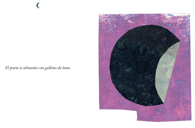 Ilustración de 12 greguerías de luna