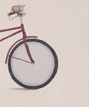Ilustración de ¡Quiero ir sin ruedines!