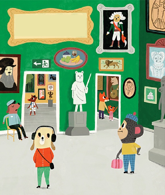 Ilustración de MANU viaja a Roma