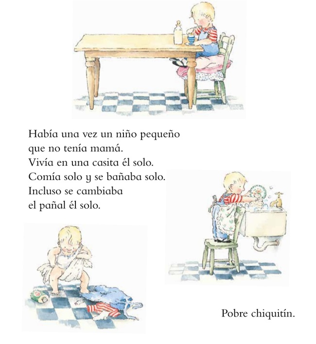 Ilustración de ¡Adiós, chiquitín!