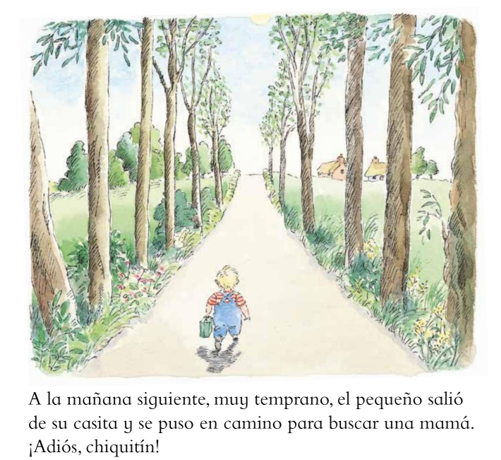 Ilustración de ¡Adiós, chiquitín!