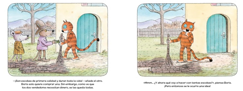 Ilustración de El Gato Boris 6-7