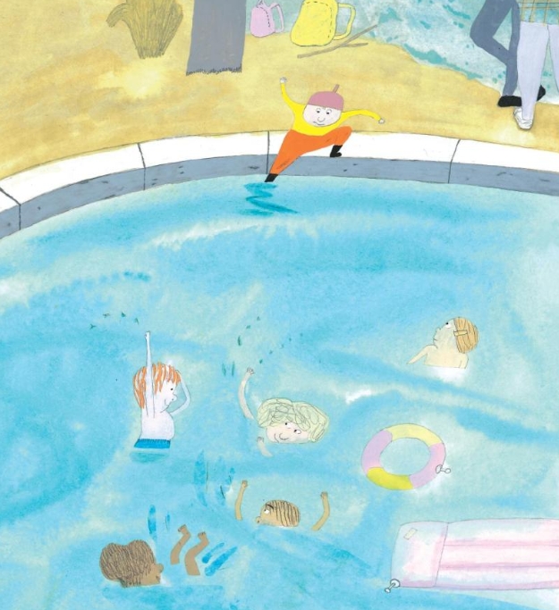Ilustración de ¡NO ME GUSTA EL AGUA!
