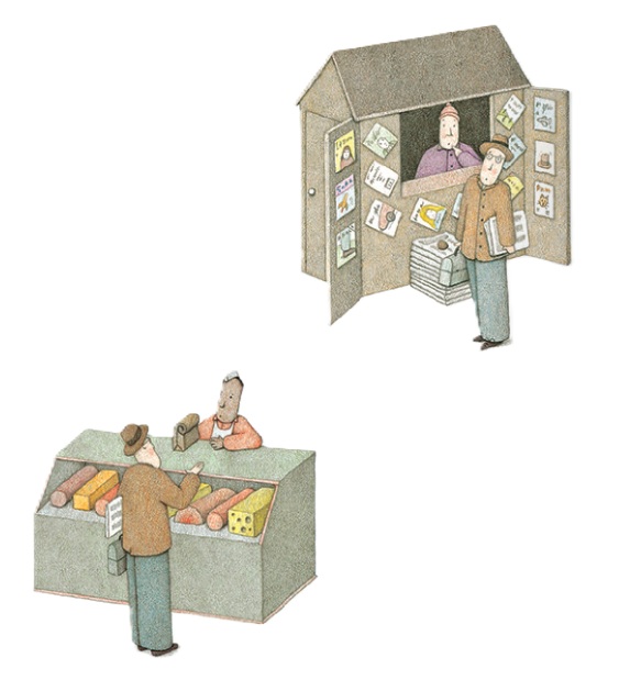 Ilustración de Alguien te quiere, Sr. Cascarón