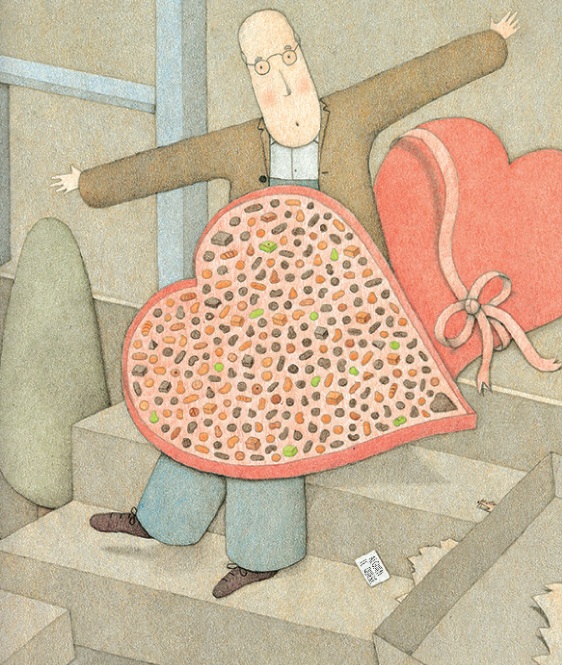 Ilustración de Alguien te quiere, Sr. Cascarón