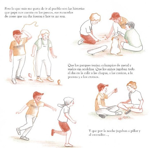Ilustración de Antes todo esto era campo