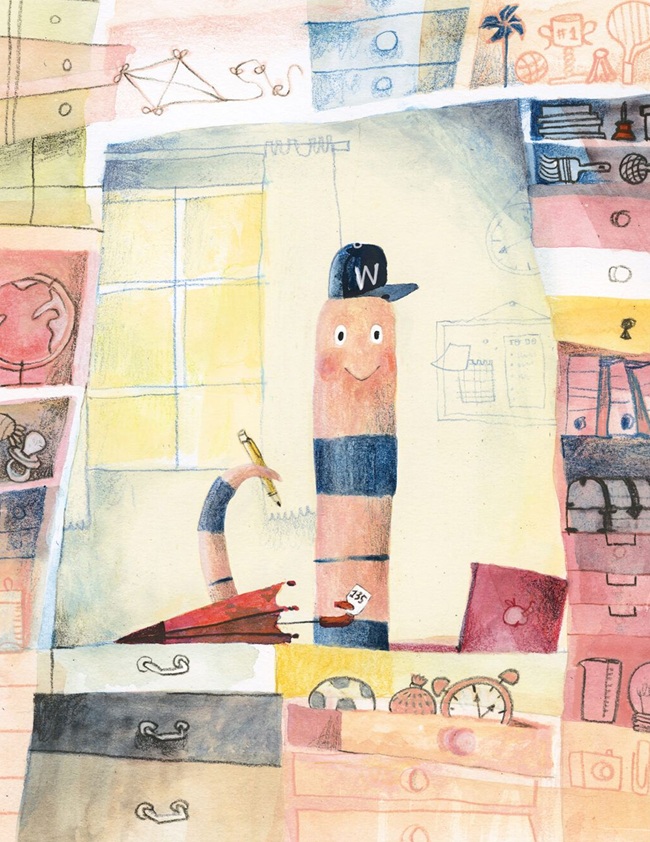 Ilustración de La oficina de Walter