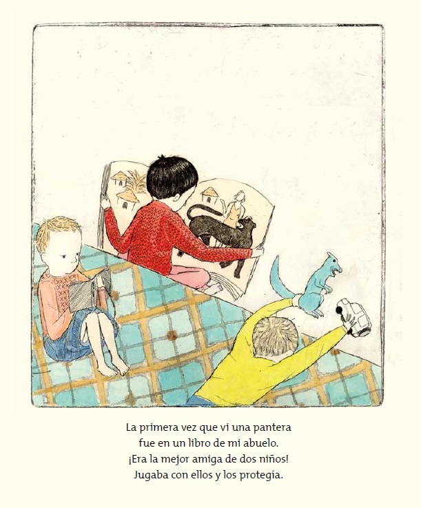 Ilustración de NO ES UNA PANTERA