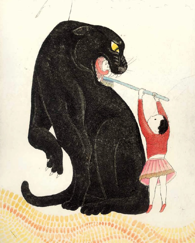 Ilustración de NO ES UNA PANTERA