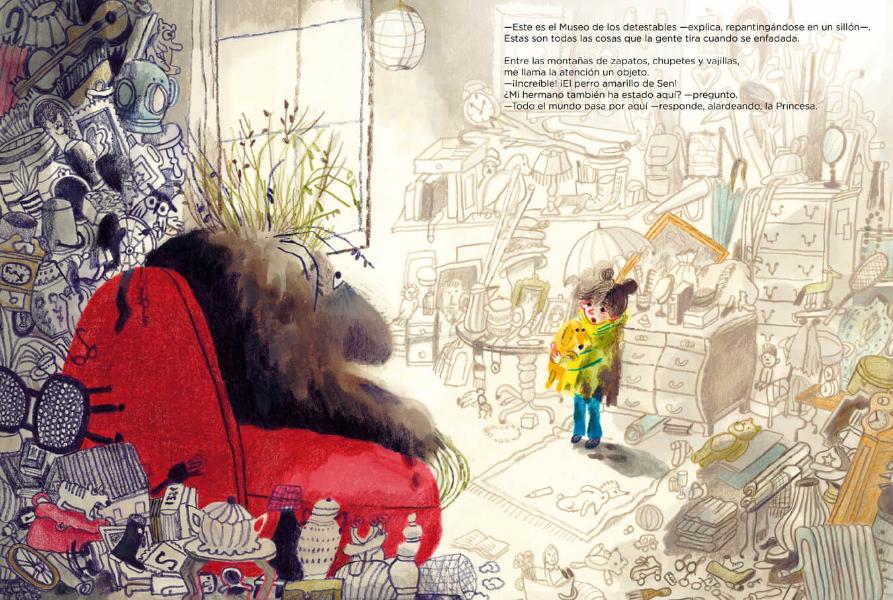 Ilustración de Su alteza Lodo, Princesa de Barro