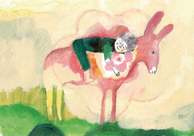 Ilustración de BAJO EL ASFALTO, LA FLOR