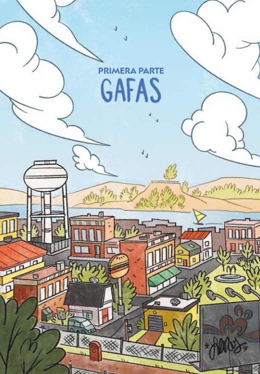 Ilustración de Cuatro ojos