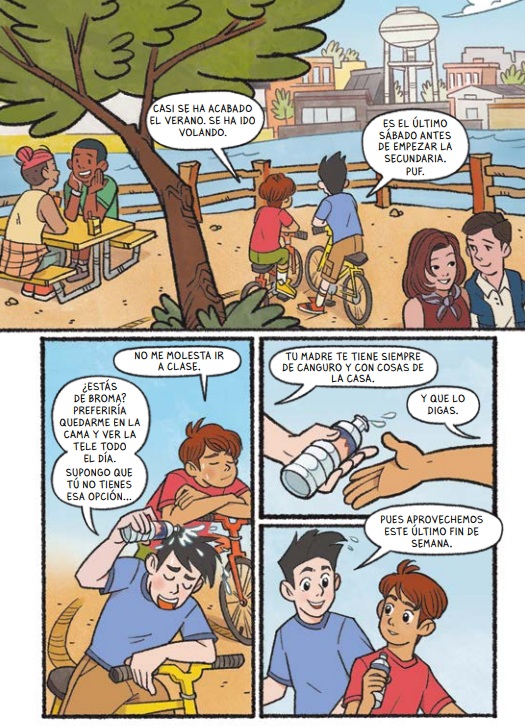 Ilustración de Cuatro ojos