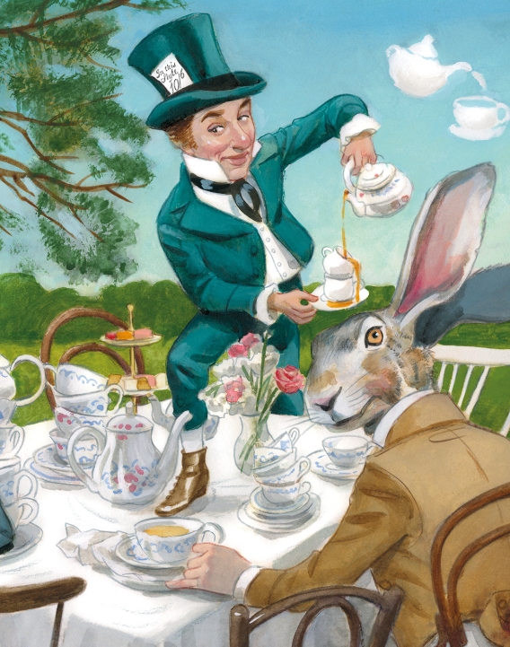 Ilustración de ALICIA EN EL PAÍS DE LAS MARAVILLAS